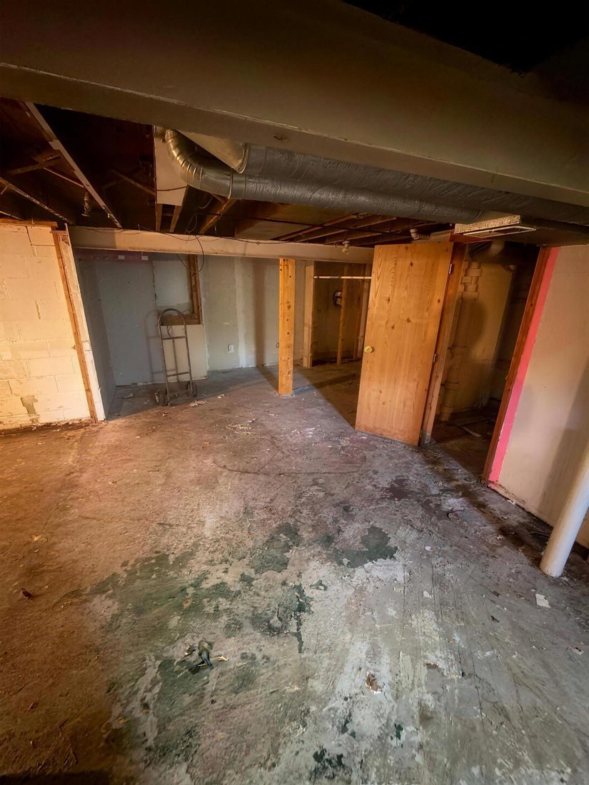 Basement Cleanout — after